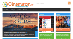 Desktop Screenshot of cinematon.fr