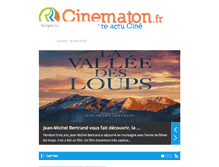 Tablet Screenshot of cinematon.fr